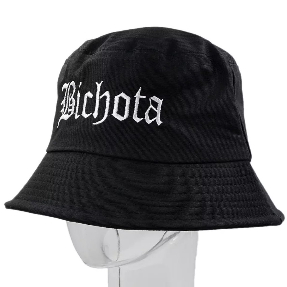 Black bichota bucket hat